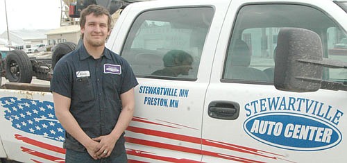 Andrew Bell, co-owner of the Stewartville Auto Center, in an effort to help flood-ravaged Nebraska, will accept a variety of items for the American Red Cross at his local shop, 100 10th St. Northwest, until this Friday, April 5. After the items are collected, he expects five semitrailers filled with supplies to leave Minnesota for Fullerton, Nebraska. "If it happened here, we'd need help," Bell said. "If we were stuck in a foot, a foot and a half of water, we'd appreciate the help, too."