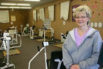 Sandy TePoel, owner of Curves of Stewartville,  says local and area residents can eat healthy and reduce their grocery bills by purchasing seasonal produce, making meals with fresh ingredients and buying foods in bulk. 