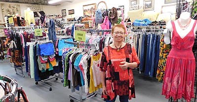 Betty Butters-McClellan is happy that her store, Catch My Thrift, is back open again after being shut down by the coronavirus (COVID-19) from March 20 until May 1. Business has been good since the store reopened, she said. But people who stop by are looking for more than just merchandise. "They like to talk," she said. "They talk about the virus. They talk about their feelings, and what's going on."