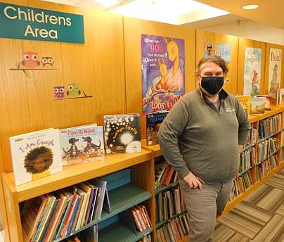 Nate Deprey, director of the Stewartville Public Library, says when he thinks about expanding the library, the children's area is a possibility. "We are short on shelf space for children and adult fiction," he said. "Twenty-five percent of our circulation comes from the children's area."
