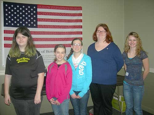 The First District American Legion Auxiliary Junior Conference was held on March 23, at the Grand Meadow Unit.  First District Junior Officers for 2013 include: Marissa Ziebell, Sgt at Arms, JoJo Welter, Chaplain, Amelia Welter, 1st Vice President, Lydia Bacon, President and Rachael Allen, 2012 past president.  Not pictured are Kaysie Allen, 2nd Vice President, and Heather Harvey, Secretary/Treasure.