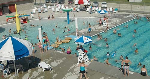 Many swimmers of all ages gathered at the Stewartville pool last week to get some relief from late summer temperatures that rose into the upper 80s and low 90s.  A significant number of the swimmers were from out of town because pools in Rochester and other area communities had already closed as of last week.