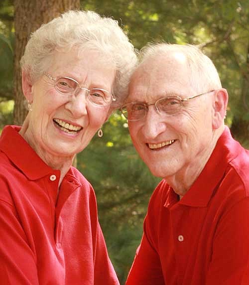 Marvin Eppard, pictured here with his wife Jane, will host book-signing events in Racine and Stewartville.