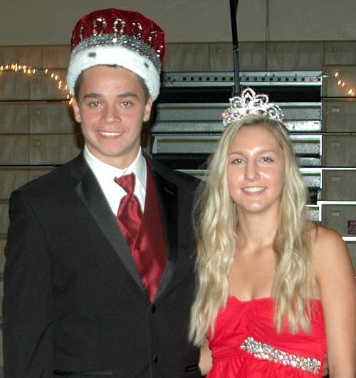 Jordan Johnson was named the king and Ally Schmitz the queen of Stewartville High School's 2015 homecoming. 