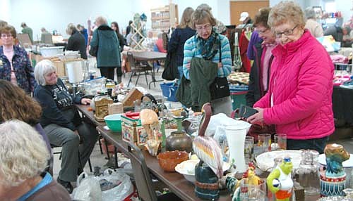 Hundreds of local and area residents attended the annual Cabin Fever Flea Market at the Stewartville Civic Center on Saturday, Feb. 20. The event is a major fundraiser for the Stewartville Area Historical Society.