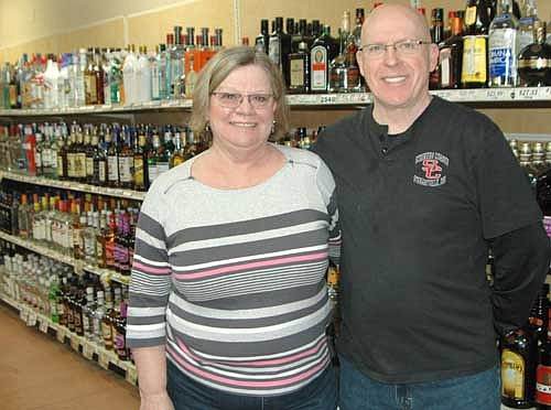 Morrie and Phyllis Schutz, owners of Morrie's Liquor in Stewartville, plan to open their liquor store on Sundays starting in July if the Stewartville City Council gives the OK to a bill signed by Gov. Dayton allowing liquor stores to open on Sundays.