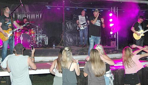 Lost Highway, a country rock group, was the main attraction at the Stewartville Area Community Foundation's Bear Cave BBQ Bash on Saturday evening, Sept. 23. The group also performed at the Stewartville Area Chamber of Commerce's annual Summerfest celebration.