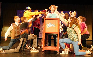 Willy Wonka Jr.: a cast of delightful characters